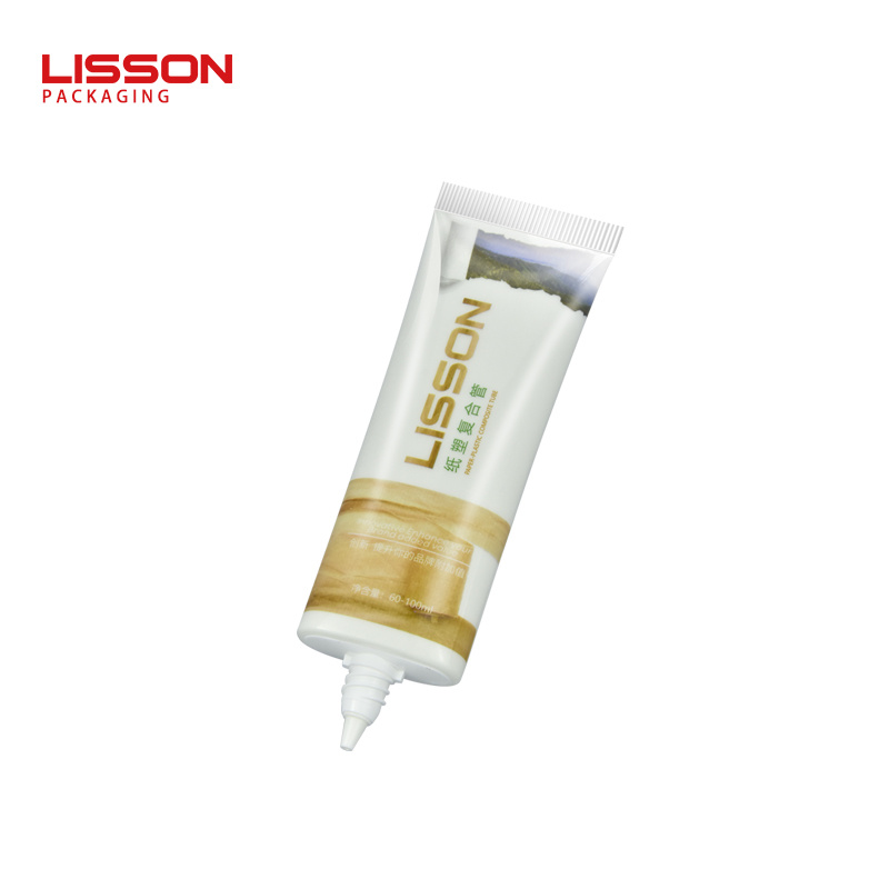 Oval Paper Cosmetic Tube packaging for Skincare