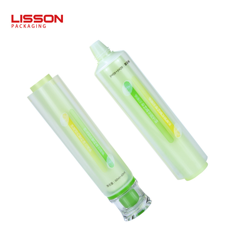 60ml Plus 60ML 2 In 1 Lotion Tube for Skincare