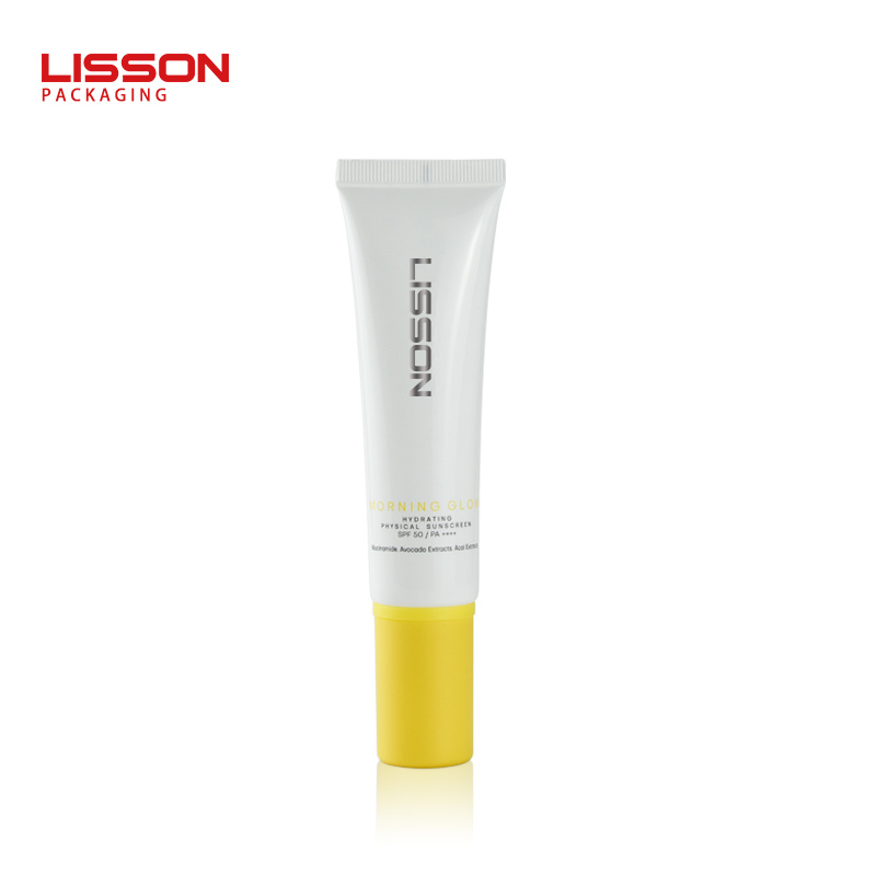 50ml Sunscreen Cream Airless Pump Tube Customization