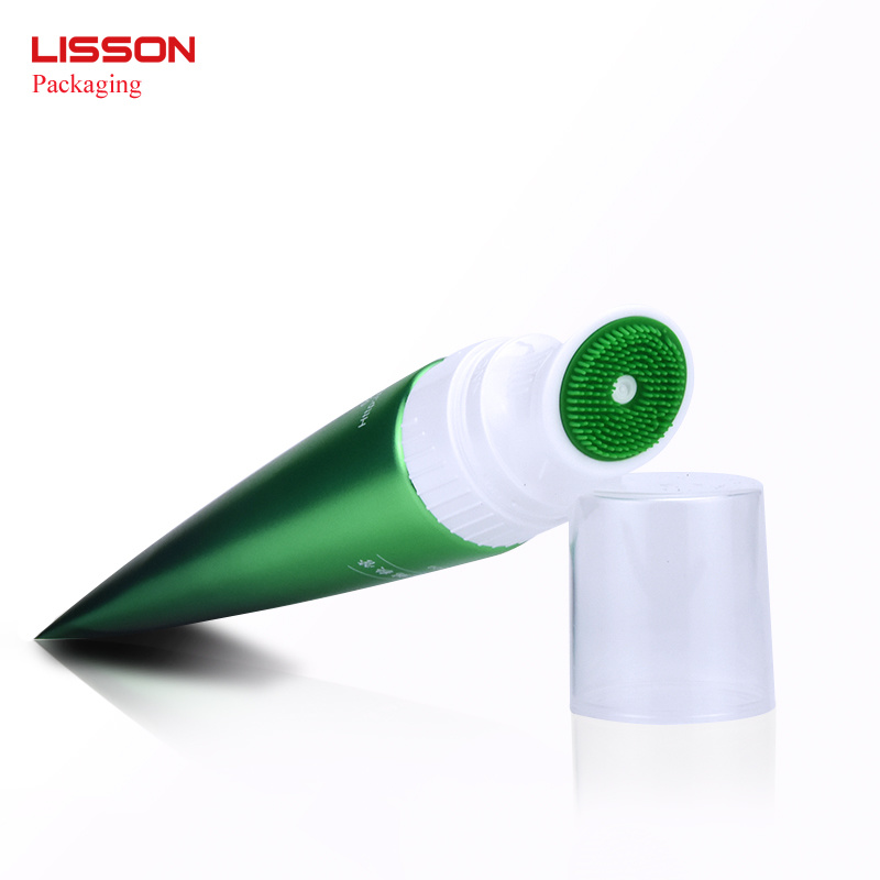 100g Slant Silicone Brush Tube for Facial Cleansing
