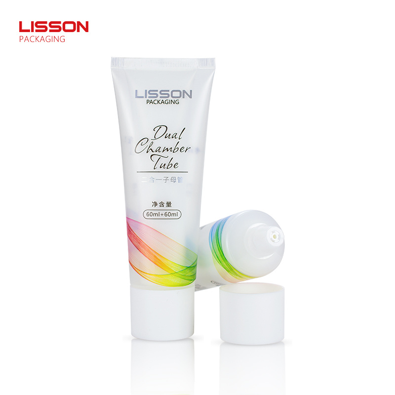 60ml add 60ml Round Lotion Tube for Beauty Care