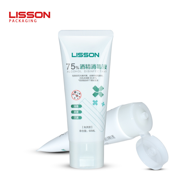60ml Hand Sanitizer Tube with Flip Top Cap