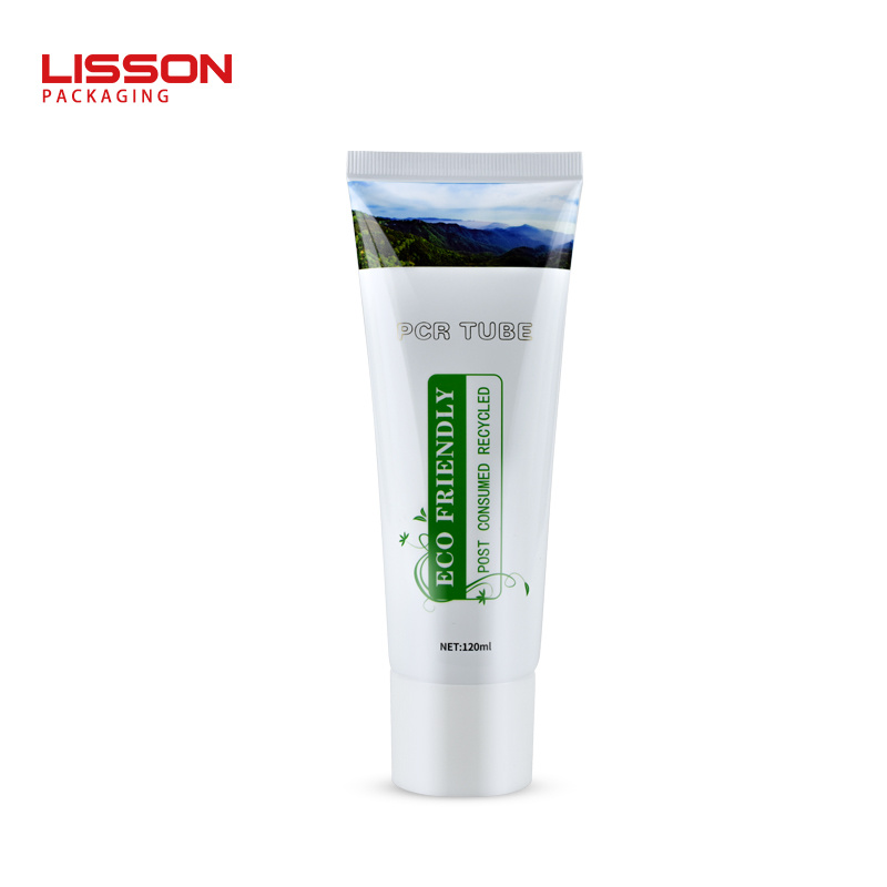 120ml PCR Eco Friendly Cosmetic Tube Packaging Recommend