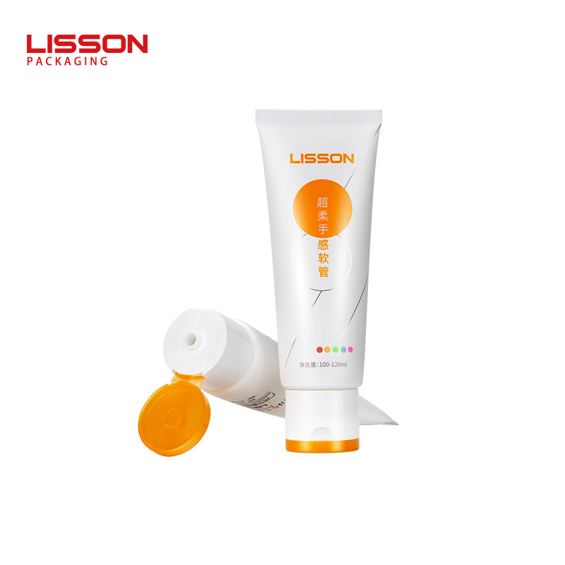 120ml Empty Soft Touch Cosmetic PE Tube Supplier