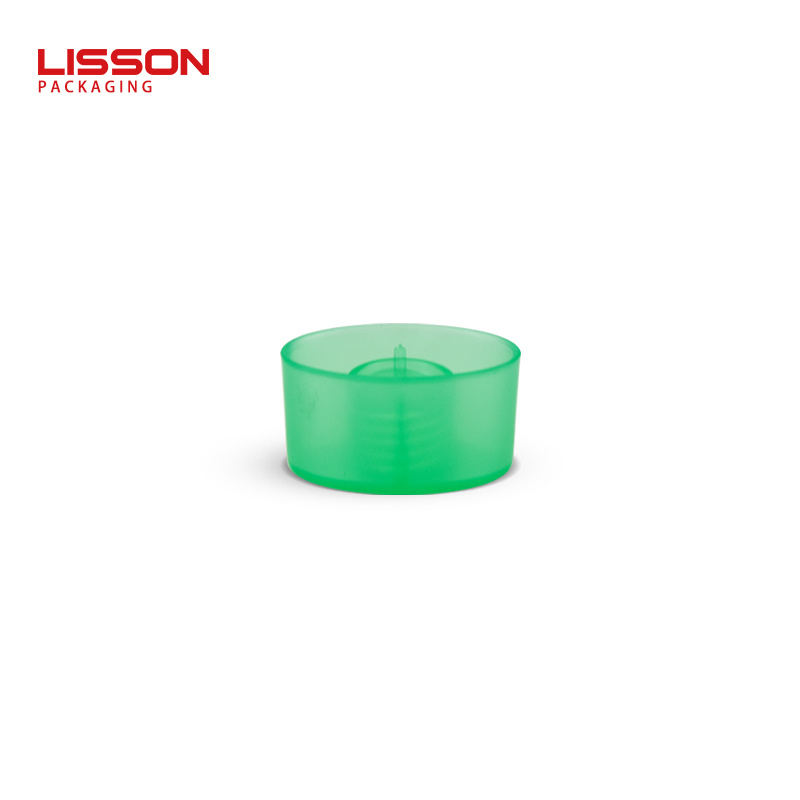 Custom Oval Plastic Tube Green Packaging for Skincare