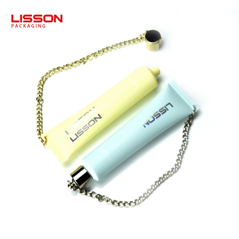 Popular Chain Design Squeeze Tube Packaging for Hand Cream