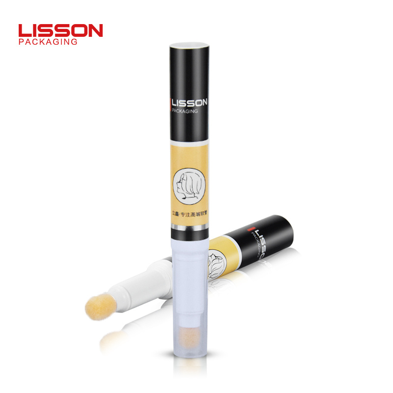 10ml Custom Lip Gloss Squeeze Tubes with Flocking Applicator