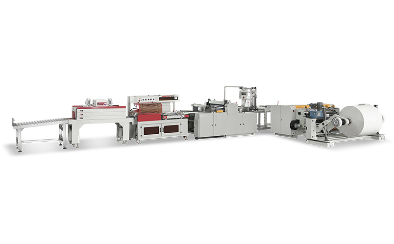 HQJ-H Hamburger Paper Grease-proof Paper Roll To Sheets Cutting Machine