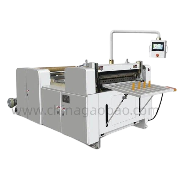 HQJ-B Paper Roll To Sheets Cutting Machine With  Automatic Collecting And Counting
