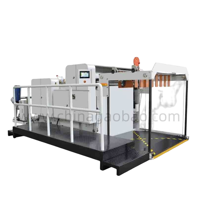 ZHQ Automatic Trimming Intelligent Paper Roll To Sheets Cutting Machine With Stacker