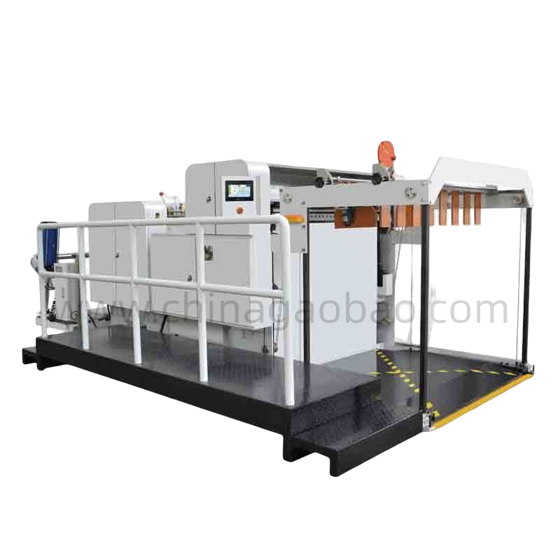 ZHQ Automatic Kraft Paper Reel Trimming Intelligent  Roll To Sheets Cutting Machine With Stacker