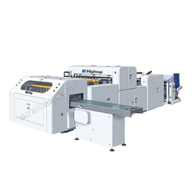 HQJ-A3/A4 papel de corte de alta precisión Jumbo Roll to A3/A4 máquina de corte de hojas máquina de lámina