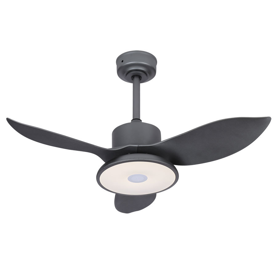 Straight leaf fan-CT252 Grey Bluetooth 36 inch