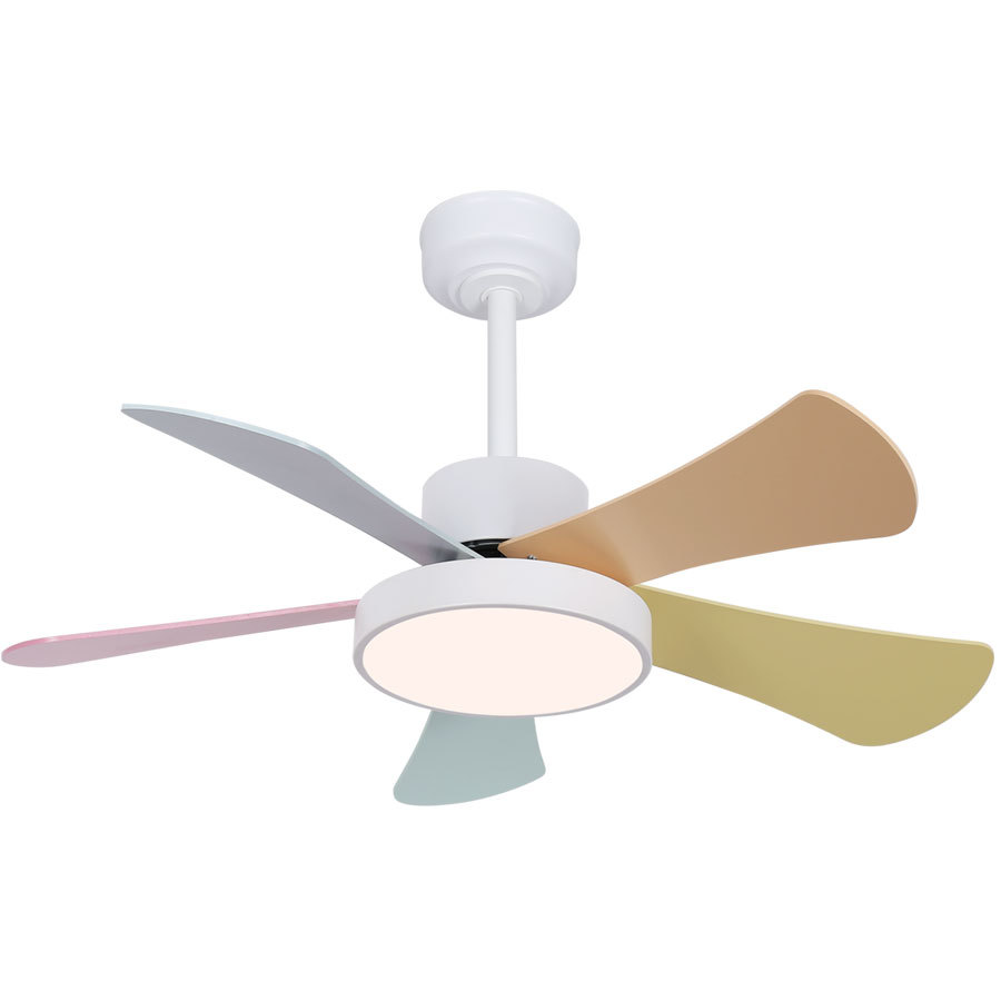 Straight leaf fan-CT239 Wooden colored leaf