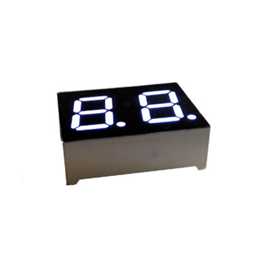 colorful digital LED segment