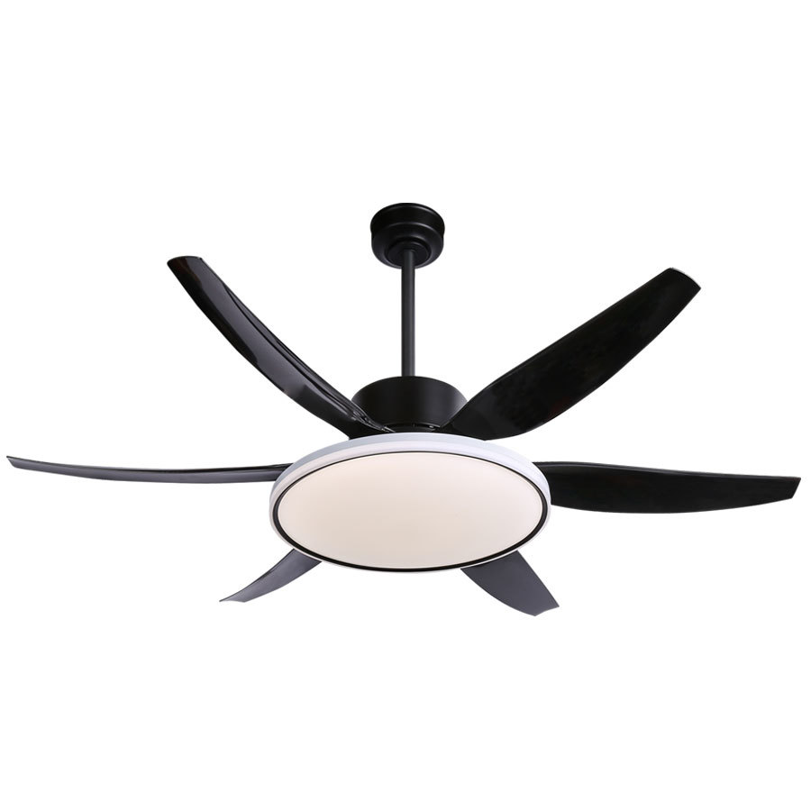 Straight blade fan-CT253Black 56 inch