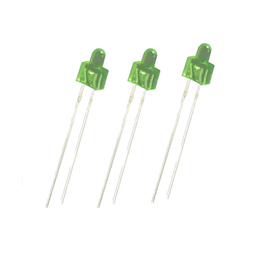 pacifier shape green LED