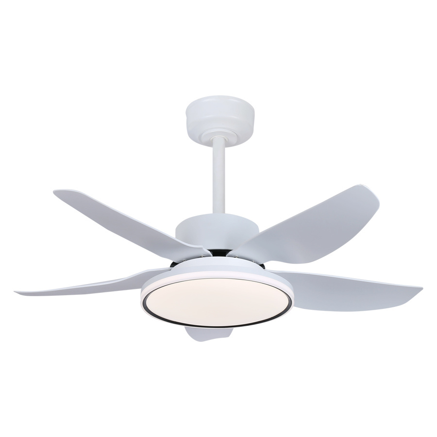 Straight leaf fan-CT236 White