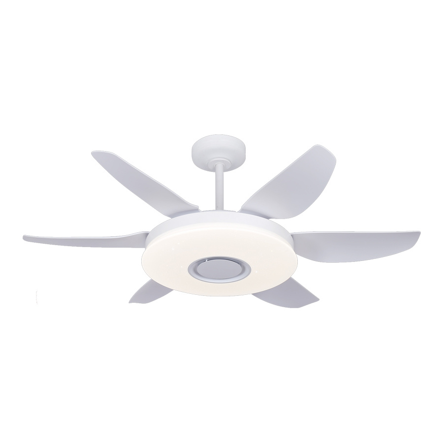 Straight Leaf Fan-CT255 White Bluetooth