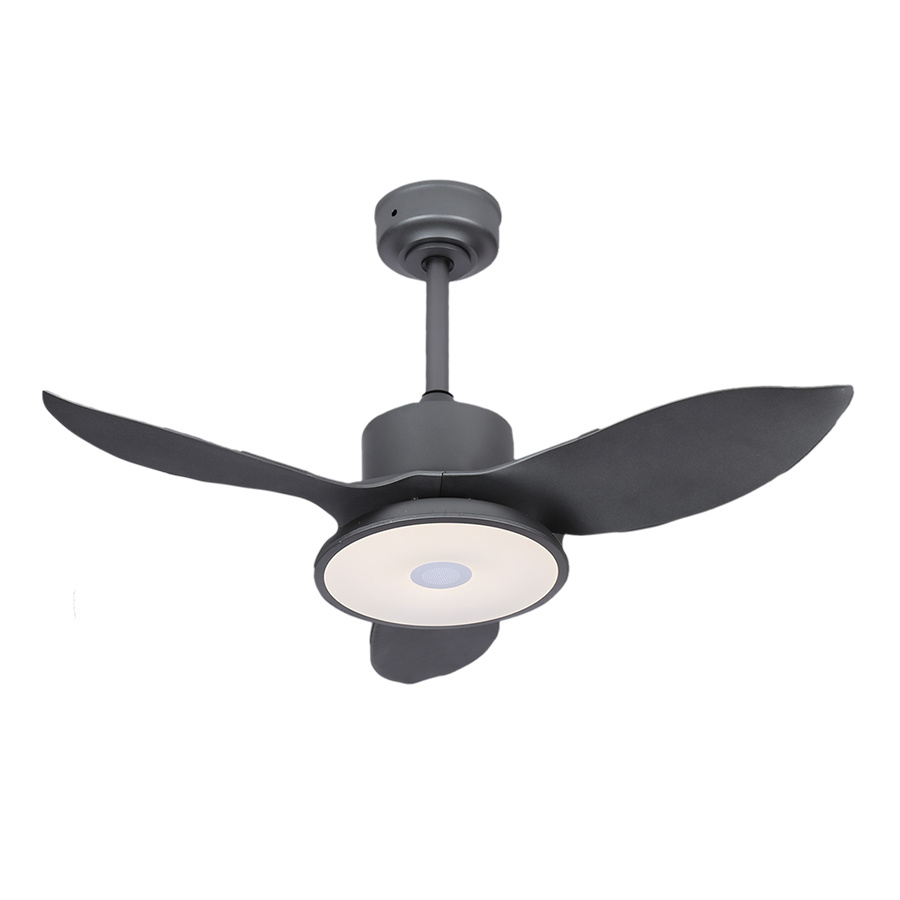 Straight leaf fan-CT252 Grey Bluetooth 36 inch