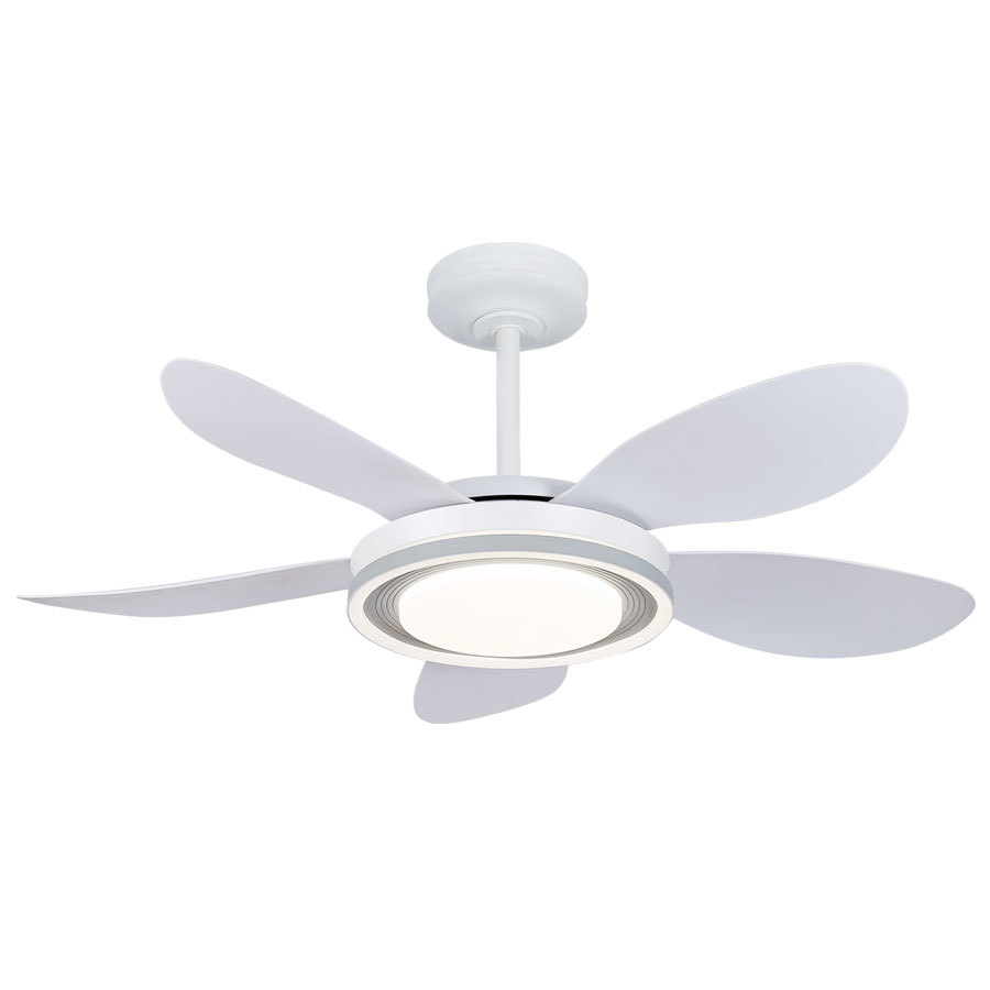 Straight leaf fan-CT258 white 52 inch