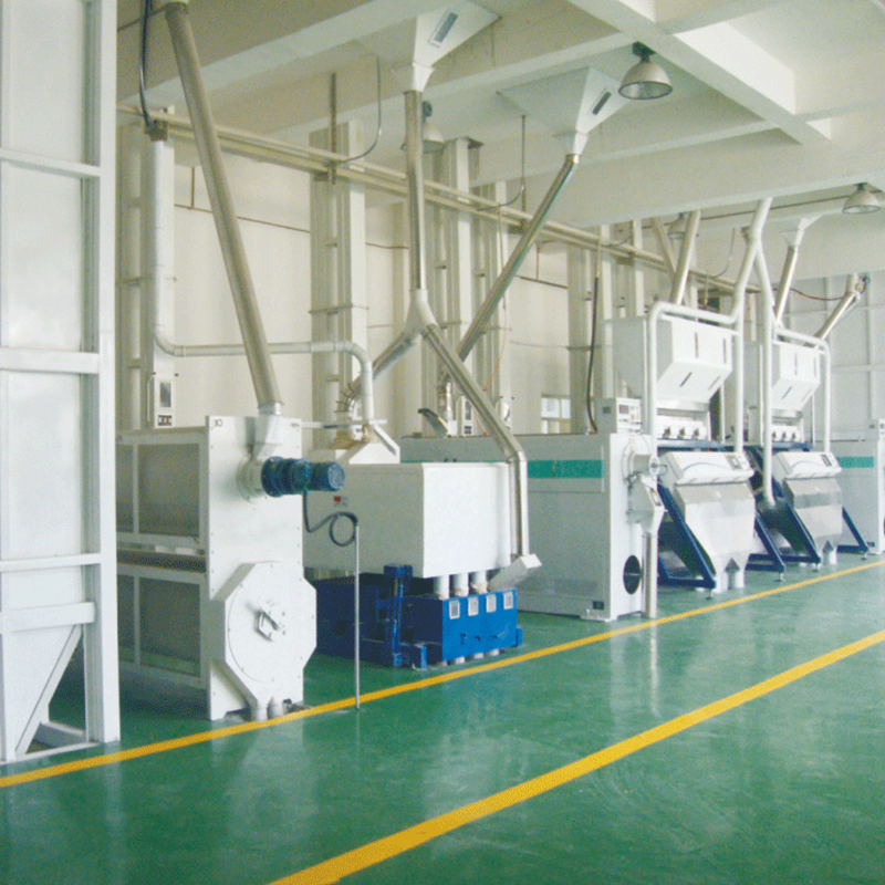 Hubei Zaoyang Taigu fragrant rice production line with a daily output of 120 tons