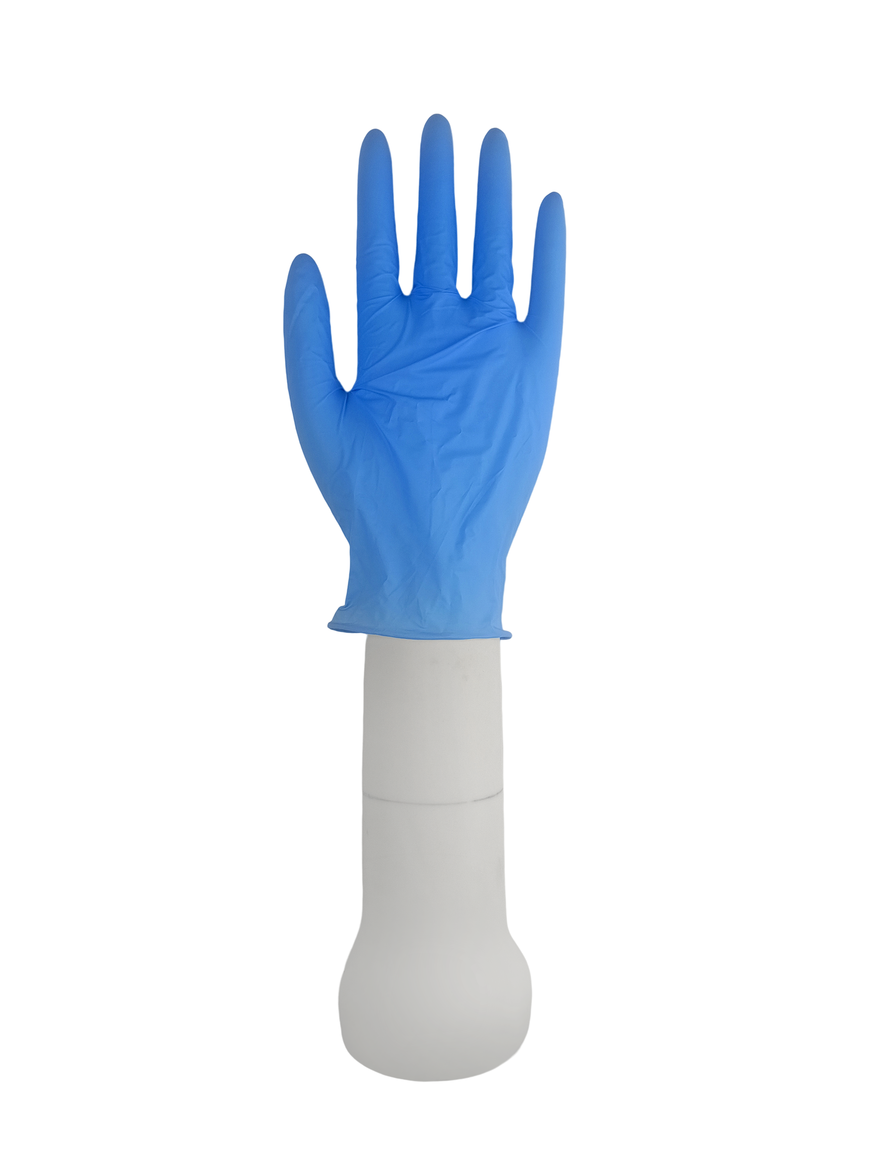 Disposable nitrile protective gloves