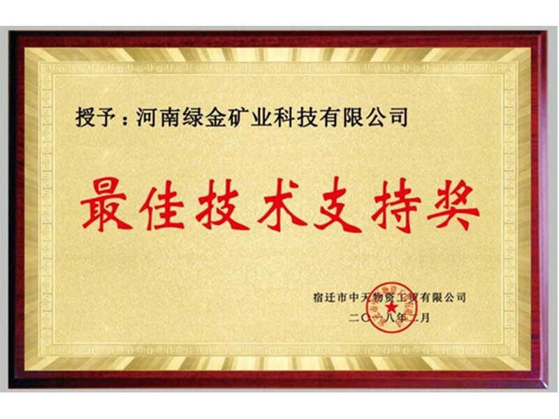 技術支持獎