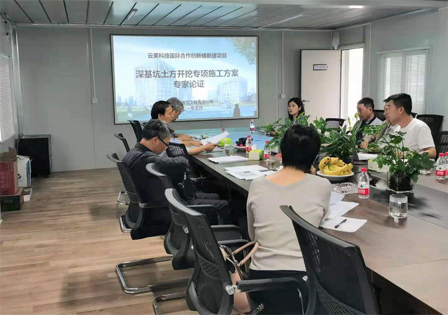 晝夜施工趕進度 質量安全不放松