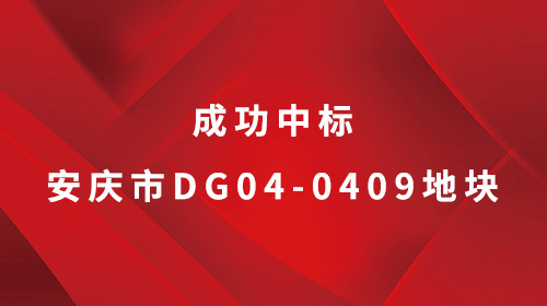 Anhui Taiheng Technology Co., Ltd., a wholly-owned subsidiary of Anqing Changhong Technology Co., Ltd., successfully won the bid for Anqing DG04-0409 plot.