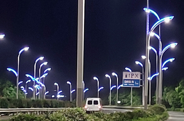 Street Lamp Lighting Project of Yandong Section of 349 Provincial Highway