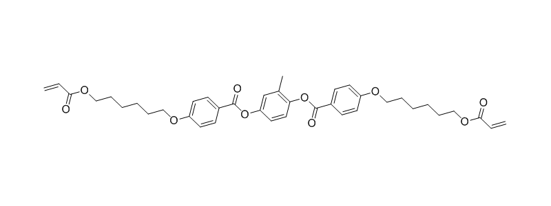 2-methyl-1,4-phenylene bis(4-((6-(acryloyloxy)hexyl)oxy)benzoate)