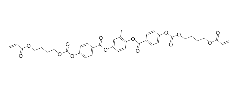 2-methyl-1,4-phenylene bis(4-(((4-(acryloyloxy)butoxy)carbonyl)oxy)benzoate
