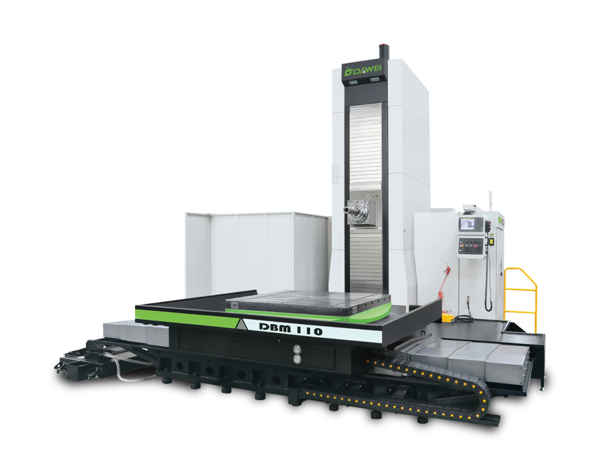 Horizontal boring and milling machining center