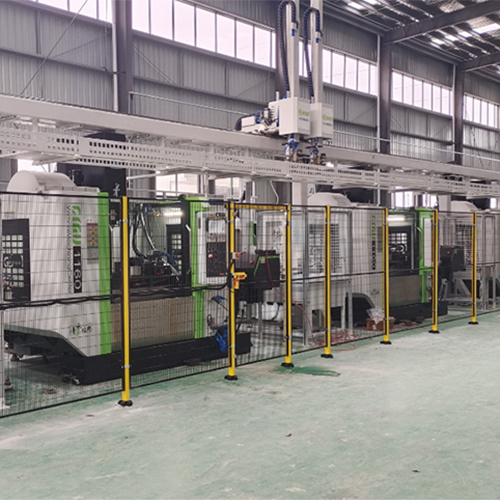 New energy auto parts automatic processing line