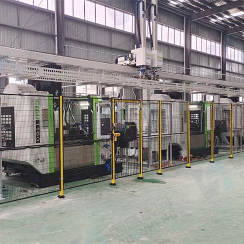 New energy auto parts automatic processing line