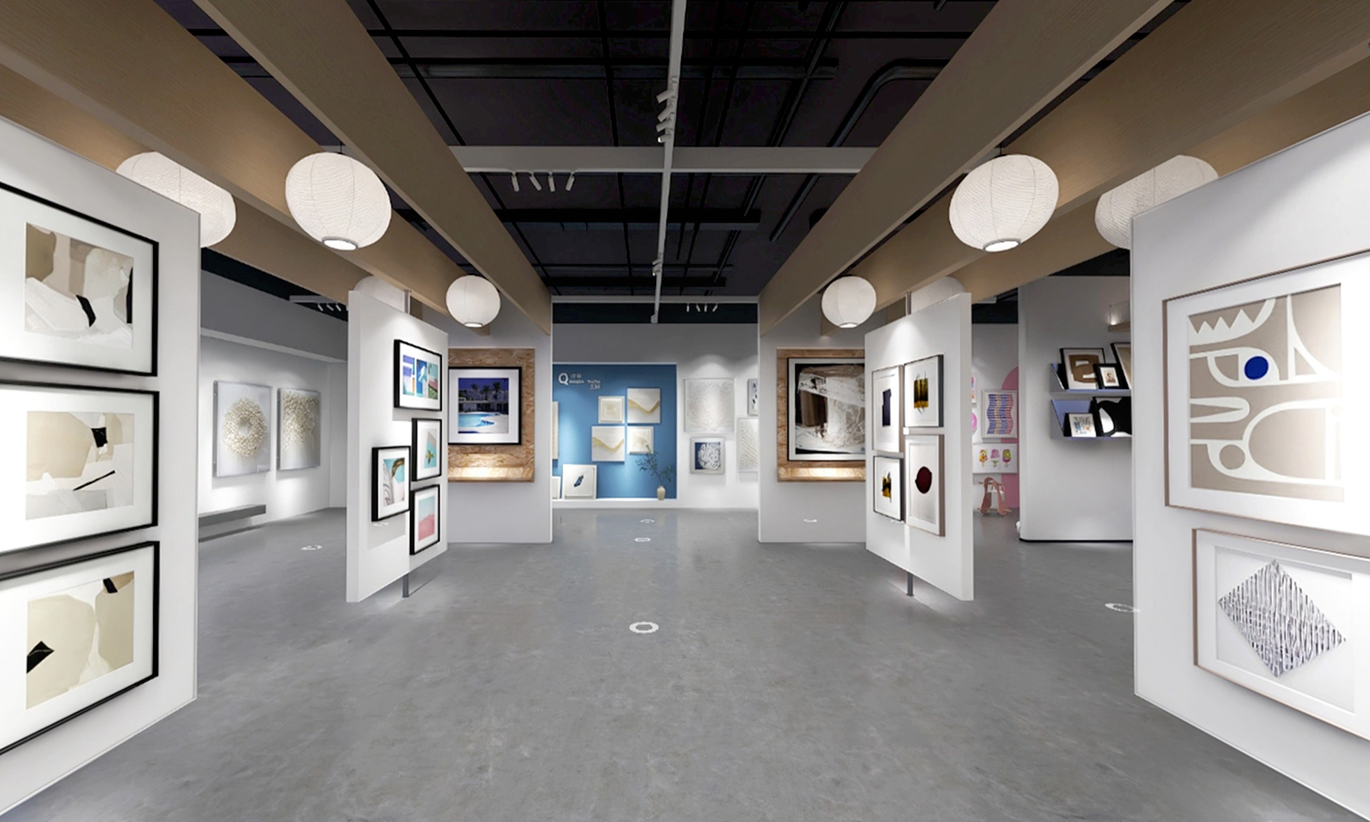 Shenzhen Art Exhibition experience Museum - Cloud exhibition hall