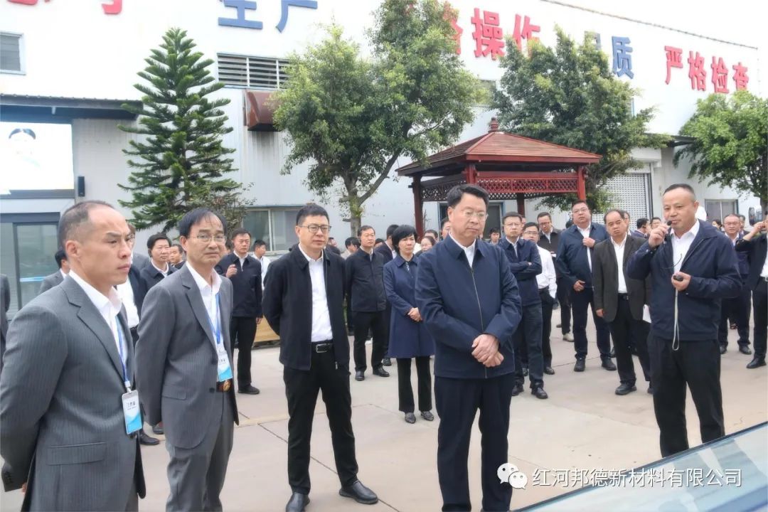红河州2023 年第3次重大项目现场推进暨园区经济调度—石英坩埚-光伏级生产项目