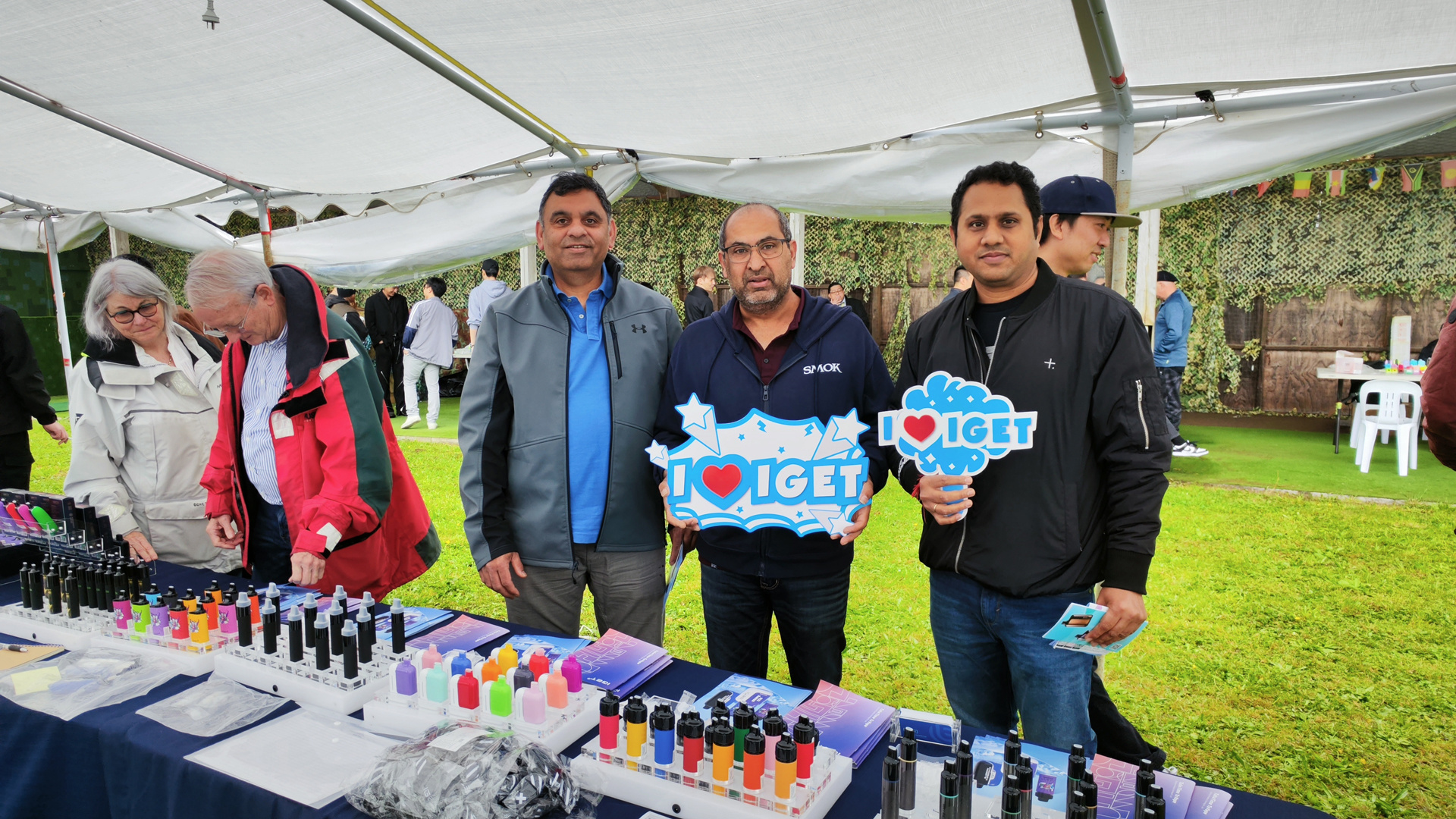 IGET at Oceania Vape Party 2023 in New Zealand