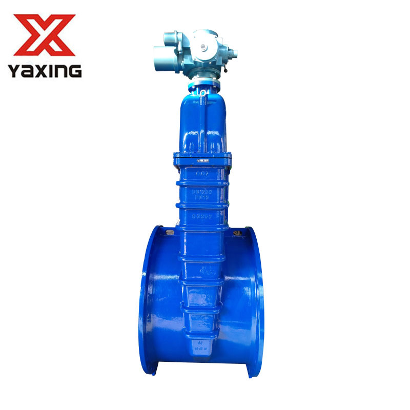 Resilient Seated Gate Valve BS5163 With Electric Actuator