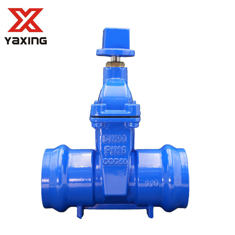 Socket End Resilient Seated Gate Valve With Top Brass Nut DN50-DN300