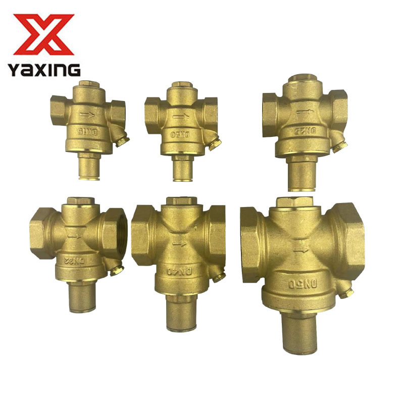 Thread brass pressure reducing valve