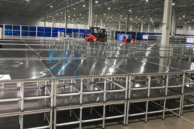 LED display production line