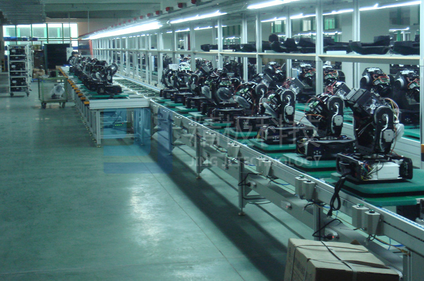 Intelligent somatosensory car assembly line