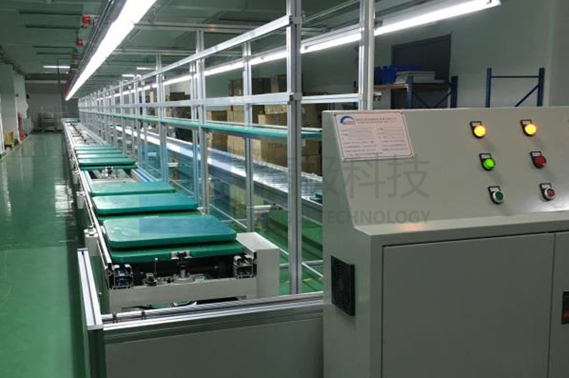 Solar charging panel automatic assembly line