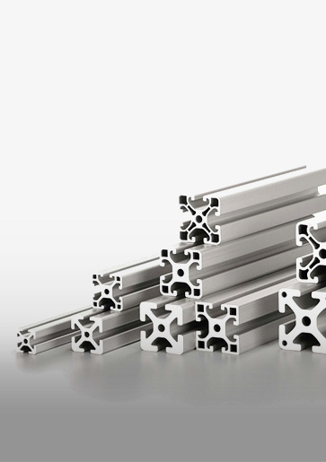 Industrial aluminum profile assembly system