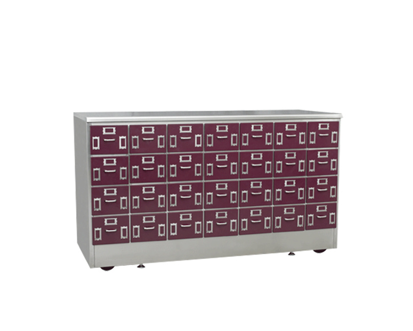 325 stainless steel Chinese medicine flat cabinet 325 stainless steel Chinese medicine flat cabinet