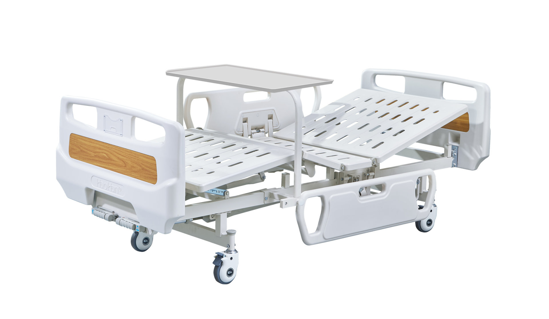 022 Hand-cranked triple-fold hospital bed