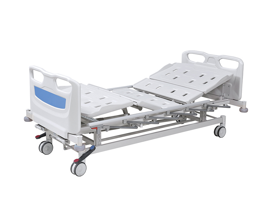 020-A Hand-cranked triple-fold hospital bed