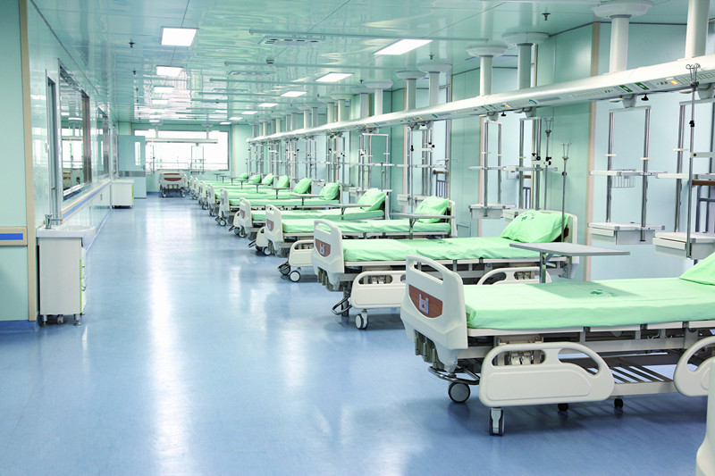 Real view of the ICU ward of the Western District Hospital